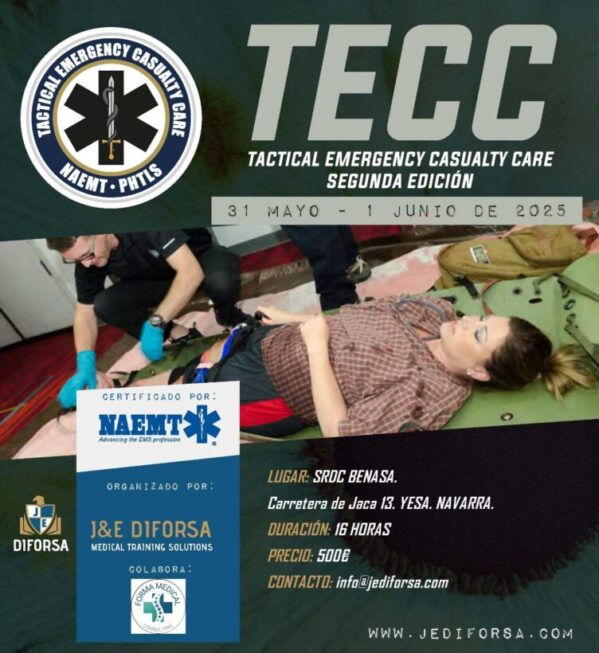 Cuidados táctico en emergencias (TECC)
