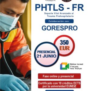 Curso PHTLS FR en españa