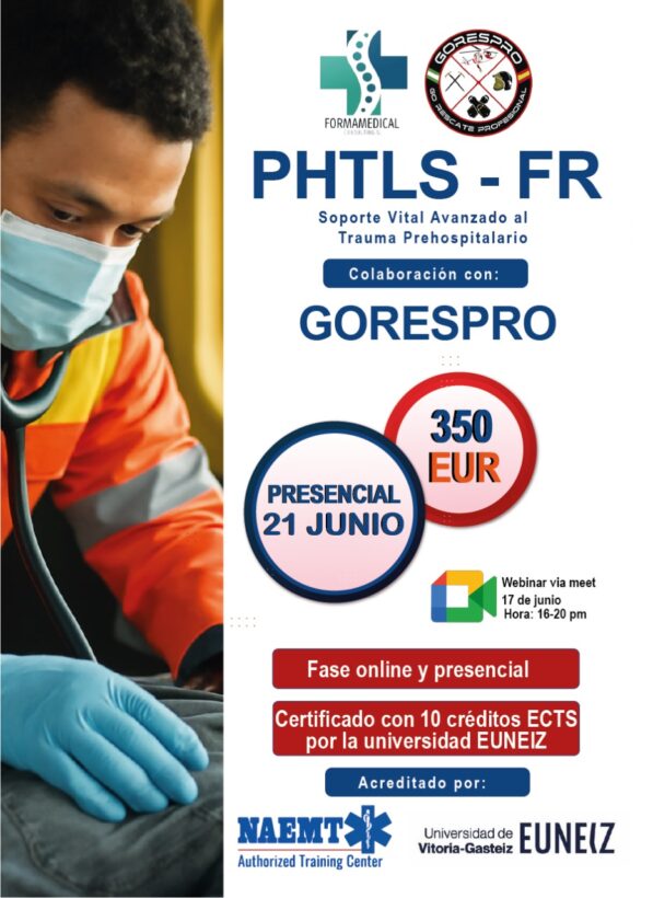 Curso PHTLS FR en españa